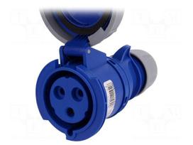 Connector: AC supply | socket | female | 32A | 230VAC | IEC 60309 | IP67