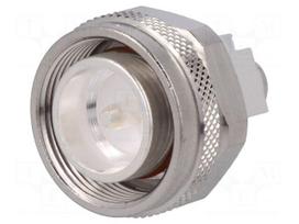 Connector: 4.3-10 | male | for cable | angled 90° | plug | 50Ω | IP67