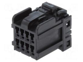 040 MLC PLUG HSG 8P BLACK