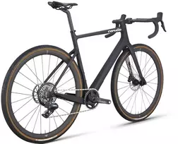 Žvyrkelis velosipeds Cervelo Aspero-5 Force XPLR eTap AXS 1 Five Juodas (C)