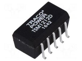 Converter: DC/DC | 1W | Uin: 10.8÷13.2V | Uout: 12VDC | Uout2: -12VDC