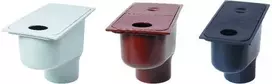 Maxpol Sistema 300x300 mm šulinio latakas, rudas