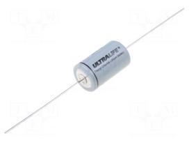 Battery: lithium | 3.6V | 1/2AA | axial | Ø14.5x25mm | 1200mAh