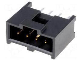 Socket | IDC | male | C-Grid III | 2.54mm | PIN: 4 | THT | gold-plated