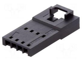 Plug | wire-wire | male | SL | 2.54mm | PIN: 4 | w/o contacts,A | for cable