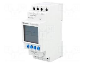 Programmable time switch | Range: 1min÷7days | DPDT | 230VAC | DIN