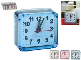 Decorlife Be Prekinio Zenklo Stalinis laikrodis - žadintuvas Mini 6x3x6cm