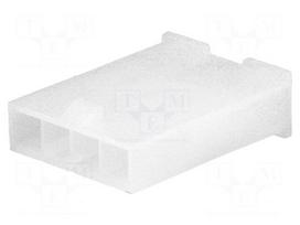 Plug | wire-wire | male | Mini-Fit Jr | 4.2mm | PIN: 4 | w/o contacts