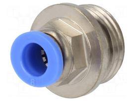 Push-in fitting | straight | G 1/2" | -0.95÷15bar | 8mm