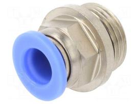 Push-in fitting | straight | G 3/8" | -0.95÷15bar | 8mm