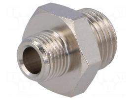 Nipple | reductive | Input thread: G 1/8" | Output thread: G 1/4"