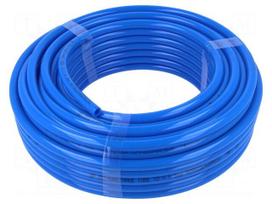 Pneumatic tubing | 10bar | L: 25m | polyurethane | blue