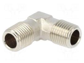 Metal connector | angled 90° | G 1/4" | 100bar | 300°C