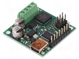DC-motor driver | MC33926 | 20kHz | PWM,RC,TTL,USB | 3A | Uin log: 4÷5V