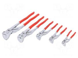 Kit: pliers | Pcs: 5 | adjustable | Package: case