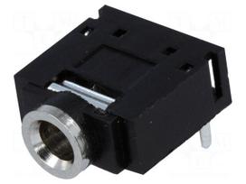 Socket | Jack 3,5mm | female | stereo | No.of term: 3 | on PCBs | THT