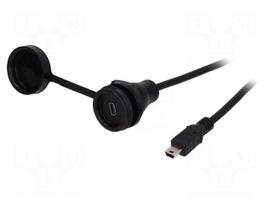 Adapter cable | USB B mini socket,USB B mini plug | 1310 | USB 2.0