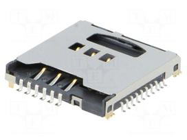 Connector: for cards | SD Micro,SIM | SIM + Micro SD | SMT