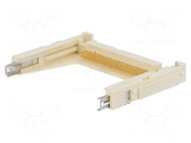 Connector: for cards | Compact Flash I & II | SMT | gold-plated