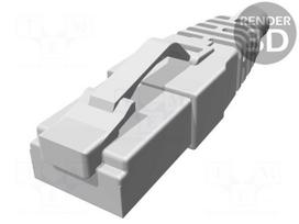 Plug | RJ45 | PIN: 8 | Cat: 6a | shielded | Layout: 8p8c | Øcable: 6.1÷6.9mm
