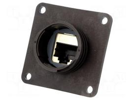 Coupler | RJ45 | CPC | PIN: 8 | Cat: 5e | shielded | Layout: 8p8c | IP67