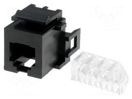 Socket | RJ12 | PIN: 6 | gold-plated | Layout: 6p6c | 26AWG÷22AWG | IDC