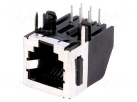 Socket | RJ12 | PIN: 6 | Cat: 3 | shielded,with panel stop blockade