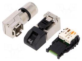Plug | RJ45 | PIN: 8 | Cat: 6a,Class EA | shielded | gold-plated | 5÷9mm