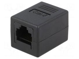Socket | coupler | Cat: 6 | unshielded | Layout: 8p8c | RJ45 socket x2