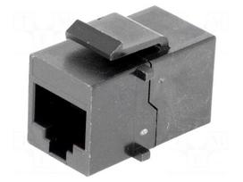 Coupler | Cat: 5 | Layout: 8p8c | RJ45 socket,both sides