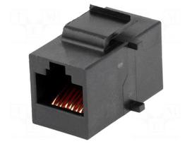 Coupler | Cat: 5e | Layout: 8p8c | RJ45 socket,both sides