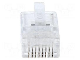 Plug | RJ45 | PIN: 8 | Layout: 8p8c | IDC,crimped | for cable