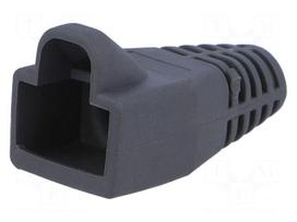 RJ45 plug boot | 6mm | Colour: dark grey