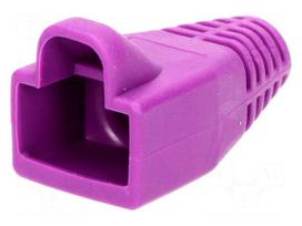 RJ45 plug boot | 6mm | Colour: purple