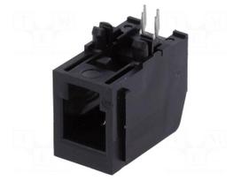 Socket | RJ11 | PIN: 4 | Cat: 3 | unshielded | gold-plated | Layout: 4p4c
