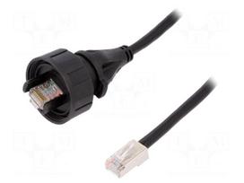 Patch cord | 5m | Buccaneer Ethernet | PIN: 8 | gold-plated | 1.5A | IP68