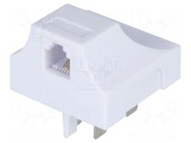 Adapter | RJ11 socket,WT4 plug | angled 90°