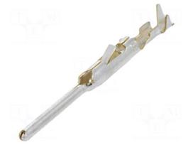 Contact | Size: 1,6mm | male | 0.14÷0.5mm2 | 26AWG÷20AWG | crimped | bulk
