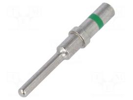 Contact | Size: 16 | male | 1÷2mm2 | nickel plated | crimped | bulk
