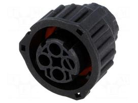 Connector: circular | 2.5mm System | plug | female | PIN: 3 | for cable
