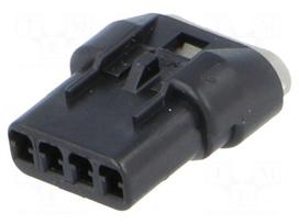 Connector: wire-wire | Mizu-P25 | plug | female | PIN: 3 | IP67 | 4A | 2.5mm