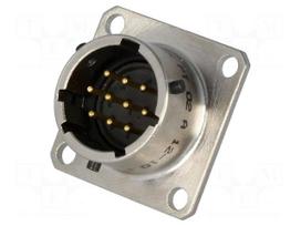 Connector: circular | MIL-C-26482, Series 1,PT | socket | male | 7.5A