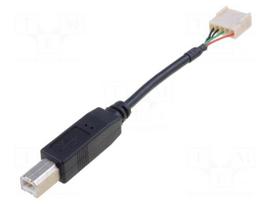 Transition: adapter cable | USB B plug,5pin plug | Len: 0.1m