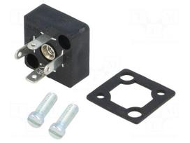Connector: valve connector | socket | form C | 9.4mm | male | PIN: 4