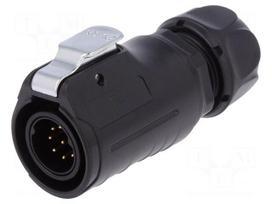 Plug | Connector: circular | size 20 | 02 | male | PIN: 9 | with latch
