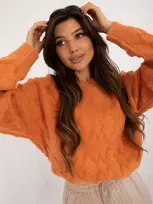 Oranžinis megztinis