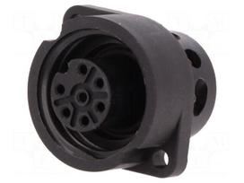 Socket | Connector: circular | 693,RD24 | female | PIN: 7 | 10A | IP67