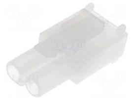 Plug | Connector: wire-wire/PCB | Standard .093" | male/female