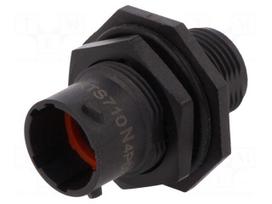 Connector: circular | Series: eco|mate Aquarius | socket | male | 500V