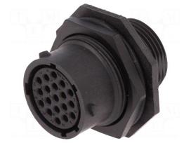 Connector: circular | Series: eco|mate Aquarius | socket | female